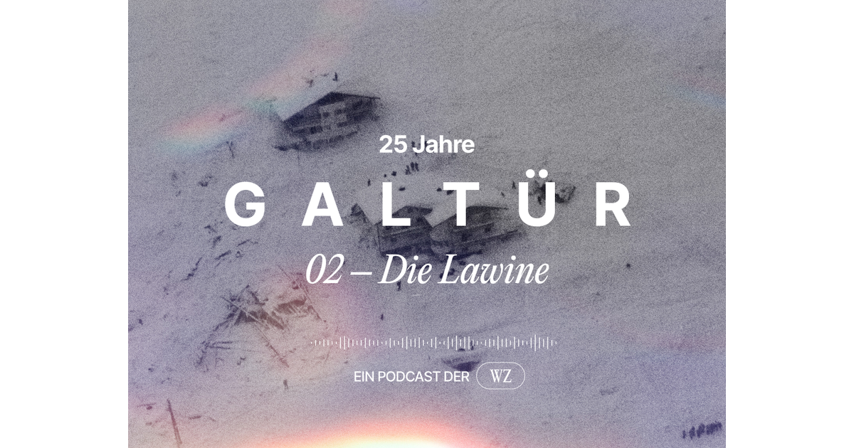 Galtür. Der weiße Tod. Die Lawine